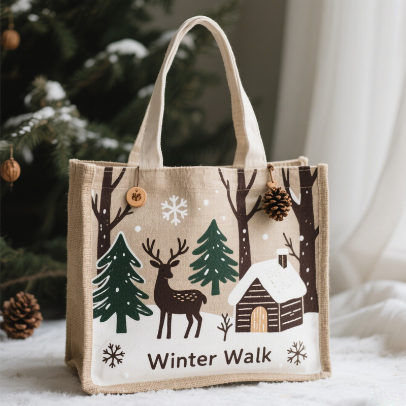 Christmas Tote Bags Collection 31-10